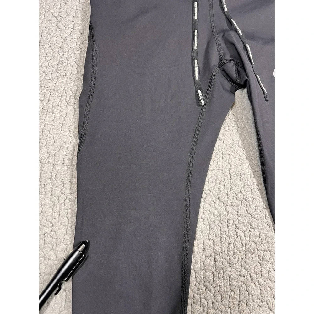Nike Women's Power Epic Lux Running‎ Tights Capris Black Size S Tight Fit 890323